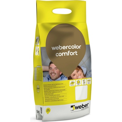 Webercolor Comfort - 5 kg barva Anthracite 1 ks