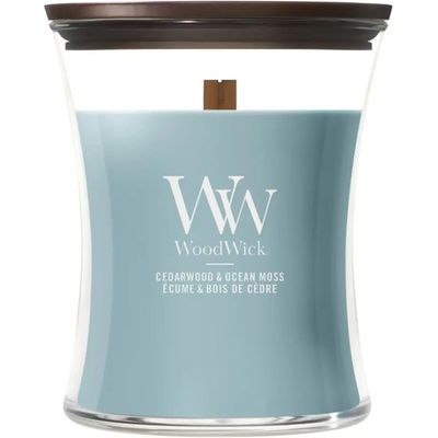 WoodWick Cedarwood & Ocean Moss 85 g