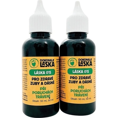 Dokonalá Láska 01S Pro zdravé zuby a dásně při poruchách trávení 100 ml