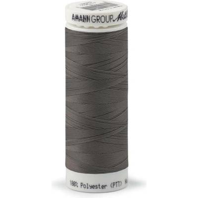 Polyesterové elastické nitě Seraflex Mettler návin 130 m Varianta: 0415 šedá, Balení: 5 ks