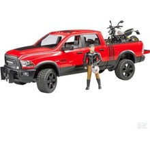 Bruder Auto RAM 2500 Power Wagon a motorka