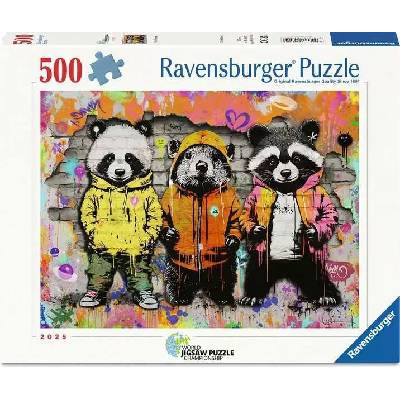 RAVENSBURGER Chlupáči 500 dielov