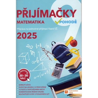 Přijímačky 9 Matematika + E-learning 2025