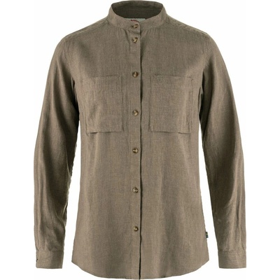 Fjällräven Övik Hemp Shirt LS W Suede Brown