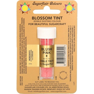 Sugarflair Prášková farba potravinárska Dusting Colour růžova Blossom Tint 7 ml