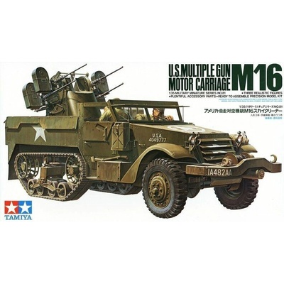 Tamiya 35081 M16 U.S. Multiple Gun Carriage1:35 1:35