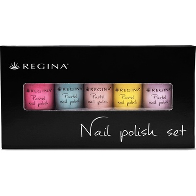 Pastel Nail Polish Set | Lak na nehty | Svěží letní odstíny | Profesionální vzhled | 5x 4 ml 5 atraktivních odstínů v dárkovém balení