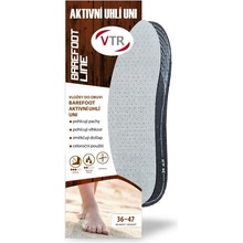 VTR Vložky do bot Barefoot Aktivní uhlí