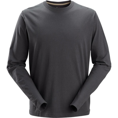 Snickers Workwear Triko classic s dlouhým rukávem šedá