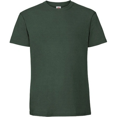 Fruit of the Loom pánské triko 61 422 0 Bottle Green
