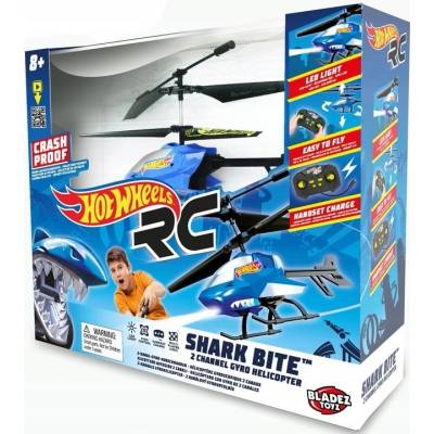 Mattel Hot Wheels Shark Bite RC vrtulník