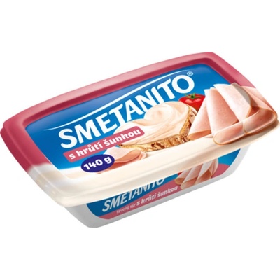 Smetanito Tavený sýr s krůtí šunkou 140 g