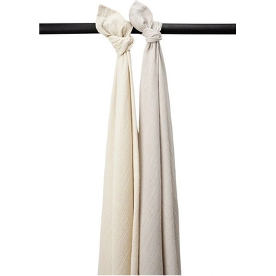 Meyco Mušelínové Soft sand/greige 2 ks