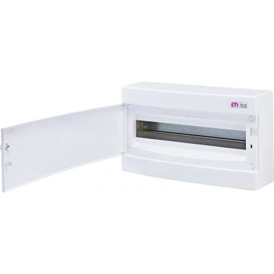 ETI Rozvádzač nástenný bytový 18M IP40 dvierka biela 236x396x112mm ECT18PO