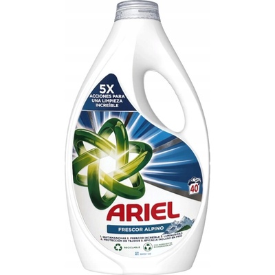 Ariel Alpine prací gel 2 l 40 PD