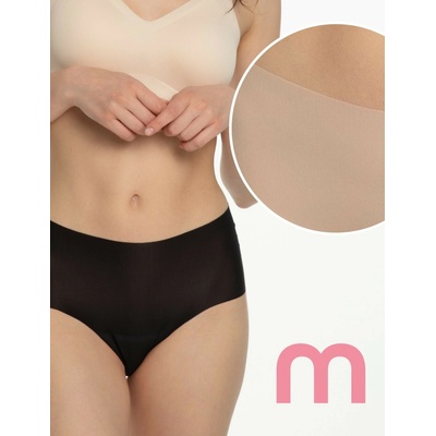 Julimex Vyššie bezšvové nohavičky Mousse Maxi čierna