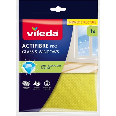 Vileda Actifibre mikrohadřík na okna 32 x 34,5 cm 1 ks – Hledejceny.cz