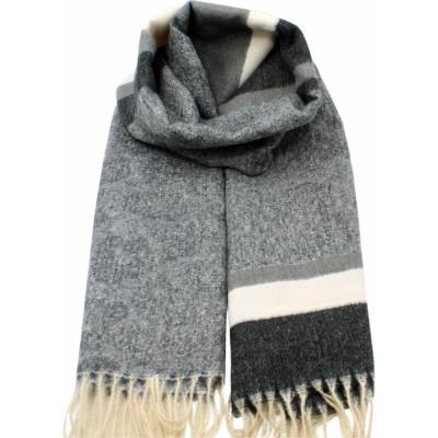 Krumlovanka šála vzorovaná Cashmere Sensation