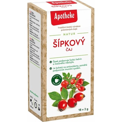Apotheke čaj Šípkový 18 x 2,2 g