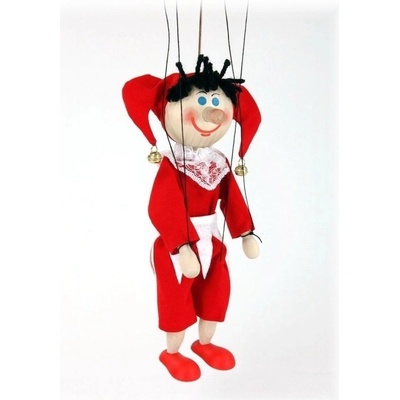 Mašek umělecká výroba loutka KAŠPÁREK 20 cm
