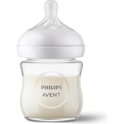 Avent Philips láhev Natural Response skleněná transparentní 120 ml