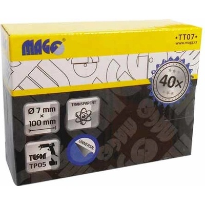 Tavné tyčinky 7 x 100 mm 40ks - MAGG TT07