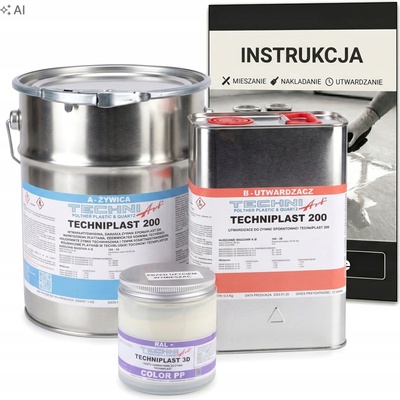 Techniplast šedá plechovka 6,25 l