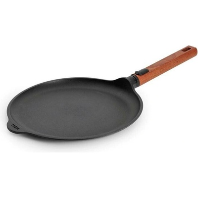 Woll Nepřilnavá pánev na palačinky Eco Logic QXR s dřevěnou odnímatelnou rukojetí, Ø 26 cm 1226WLCI-Q