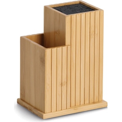 ZELLER Blok na nože s držákem, bambus 17,2x11,2x21,7cm – Hledejceny.cz