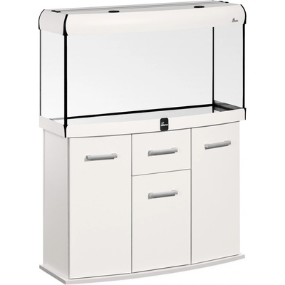 Diversa Solid LED akvarijní set vypouklý bílý 240 l