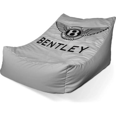 Sablio Sedací vak Lounge Bentley na bílé 80 x 95 x 50 cm