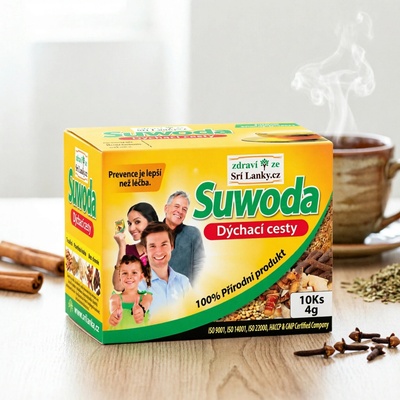 Suwoda Dýchací cesty 10 ks