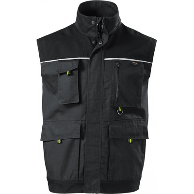 Rimeck Ranger W54 pracovní vesta pánská 94-ebony gray