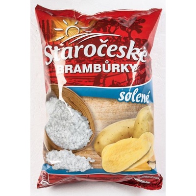Staročeské brambůrky sůl 220 g