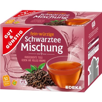 G&G Černý čaj mix 50 sáčků 87,5 g