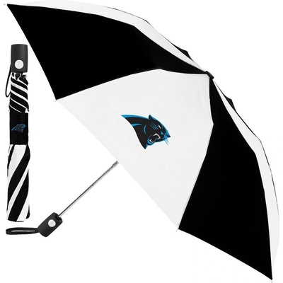 Deštník Carolina Panthers NFL skládací automatické otevírání