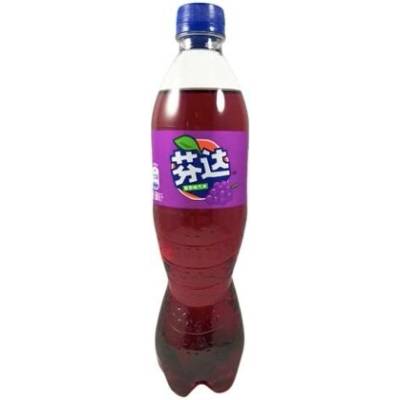 Fanta sycený nápoj s příchutí hroznového vína 12 x 0,5 l