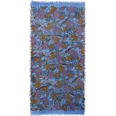 Innbamboo bambusový šátek ART GAUGUIN Indigo Blue
