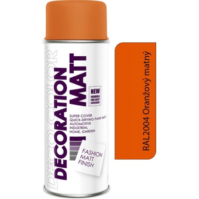 Deco Color Decoration RAL MATT 400 ml - 2004 oranžový matný