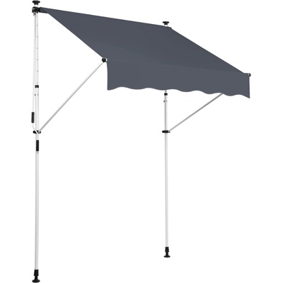 CLP Rozpěrná markýza Westerly 250x120 cm – antracitová