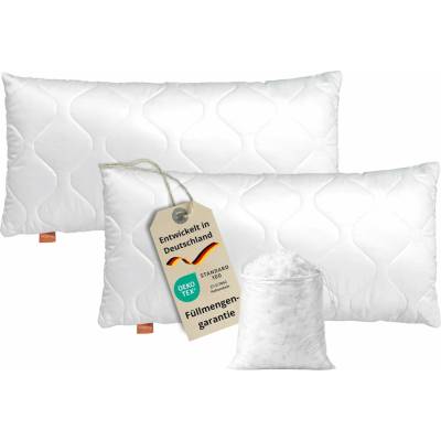 sleepling Komfort 100 polštář z mikrovlákna bílý 40x80