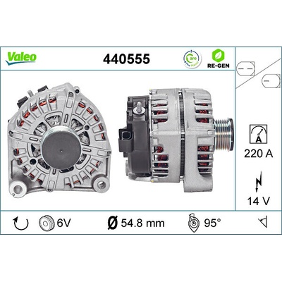 Alternátor VALEO 440555