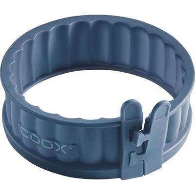 Coox Silikonová forma na koláč se skleněným dnem 12 cm modrošedá