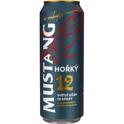 Mustang hořký 12 5,10% 0,5 l (plech)