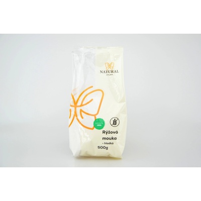 Natural Jihlava JK RÝŽOVÁ MOUKA HLADKÁ 0,5 kg