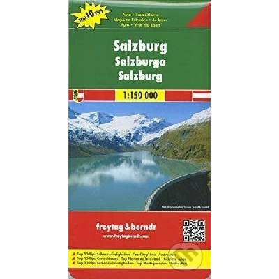 Salzburg 1:150.000 - freytag&berndt – Hledejceny.cz