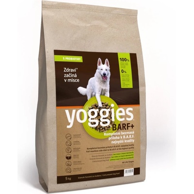 Yoggies Barf+ příloha k syrovému masu lisovaná za studena 5 kg – Hledejceny.cz