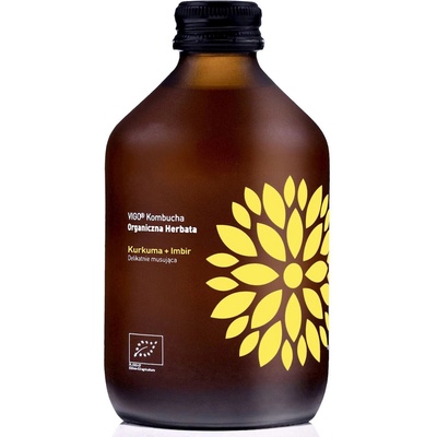 Vigo bio kombucha kurkuma a zázvor 330 ml