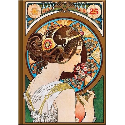 Art Mucha A5 denní 2025
