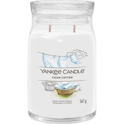 Yankee Candle Signature Clean Cotton 567 g